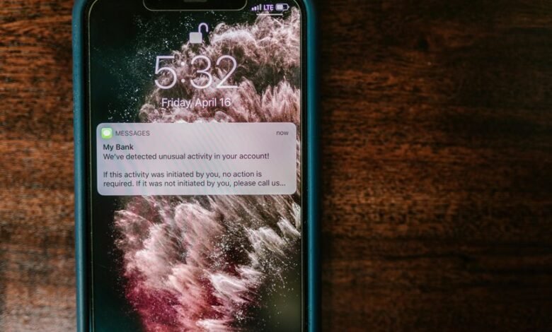 alert about phone risks